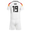 Conjunto (Camiseta+Pantalón Corto) Alemania Sane 19 Primera Equipación Euro 2024 - Niño